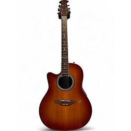 Used Ovation LCC047 Celebrity Standard Left-Handed  Sunburst Acoustic Electric Guitar