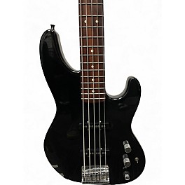 Vintage 1992 Fender Jazz Bass Plus V Black Electric Bass Guitar