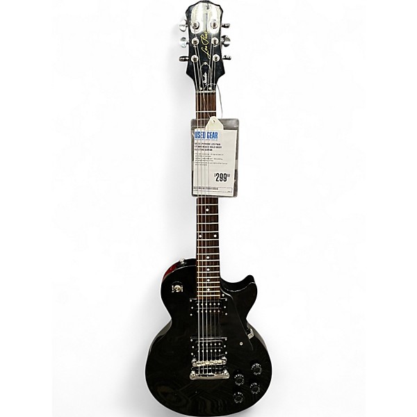 Used Epiphone Les Paul Studio BLACK Solid Body Electric Guitar