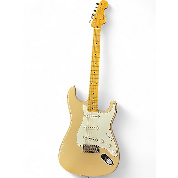 Used 2024 Fender Custom Shop Todd Krauss 1958 Stratocaster JRN MBTK Desert Sand Solid Body Electric Guitar