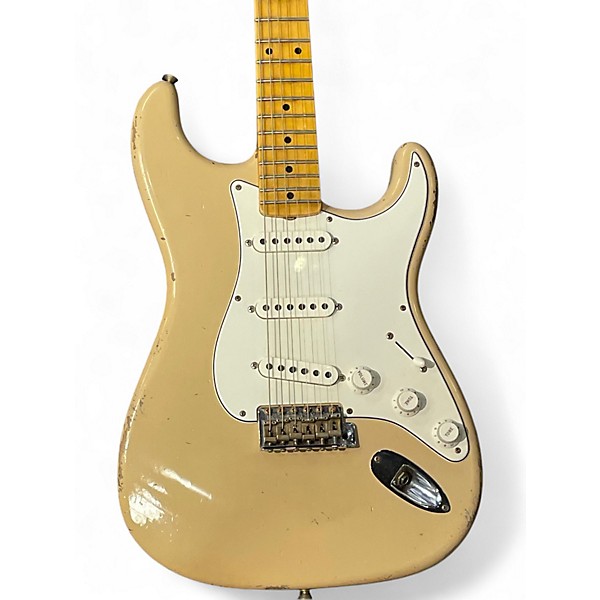 Used 2024 Fender Custom Shop Todd Krauss 1958 Stratocaster JRN MBTK Desert Sand Solid Body Electric Guitar