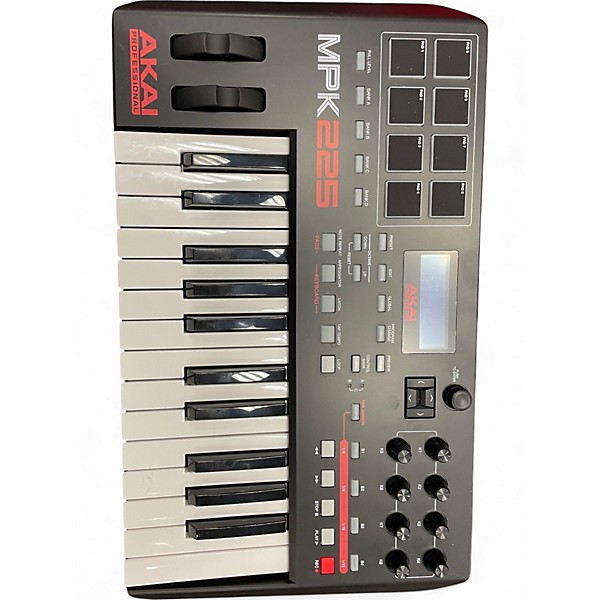 Used Akai Professional MPK225 25-Key MIDI Controller