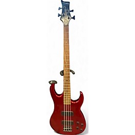 Used Dean Edge 4 String Red Electric Bass Guitar