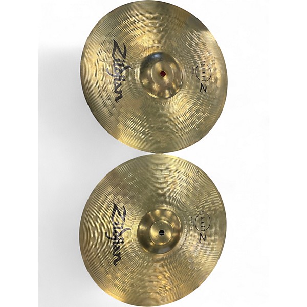 Used Zildjian 14in Planet Z Hi Hat Pair Cymbal