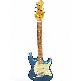 Used Ernie Ball Music Man Cutlass Turquoise Solid Body Electric Guitar