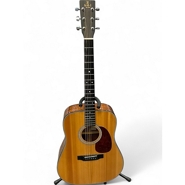 Used Ami DM-1 Natural Acoustic Guitar,Specials : American Fashion Style Bags On Sale