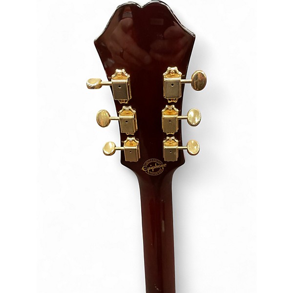 Used Epiphone Riviera P93 Wine Red Hollow Body Electric Guitar