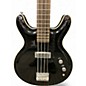 Used Eastwood Black Widow Black Electric Bass Guitar