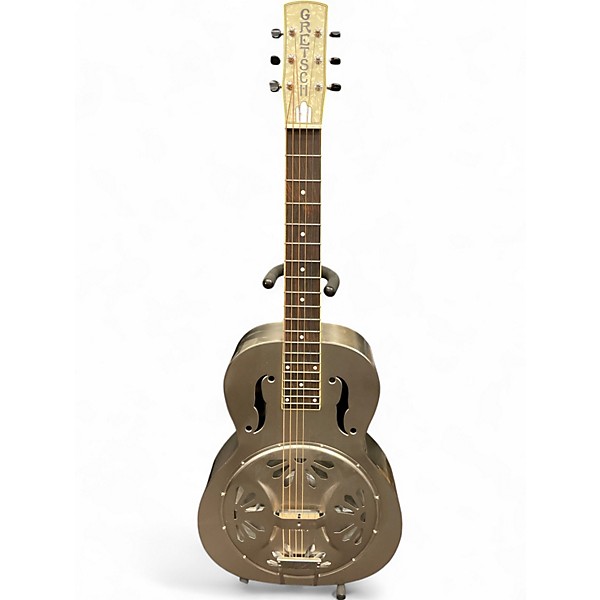 Used Gretsch Guitars G9231 Square Neck Silver Resonator Guitar