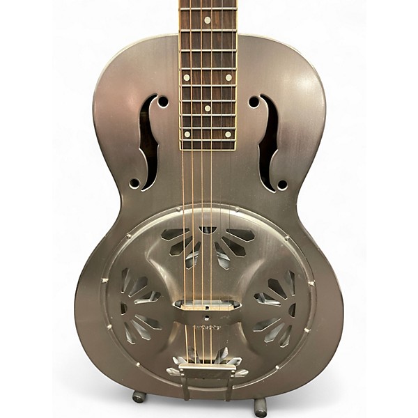Used Gretsch Guitars G9231 Square Neck Silver Resonator Guitar