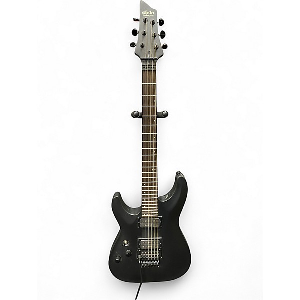Used Schecter Guitar Research STEALTH C1-FR Black Electric Guitar