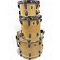 Used Ludwig 3 Piece Classic Maple Natural Drum Kit thumbnail