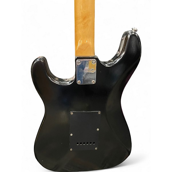 Used Harmony S style Black Solid Body Electric Guitar