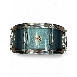 Used Gretsch Drums 14X6 Catalina Maple Snare blue Drum