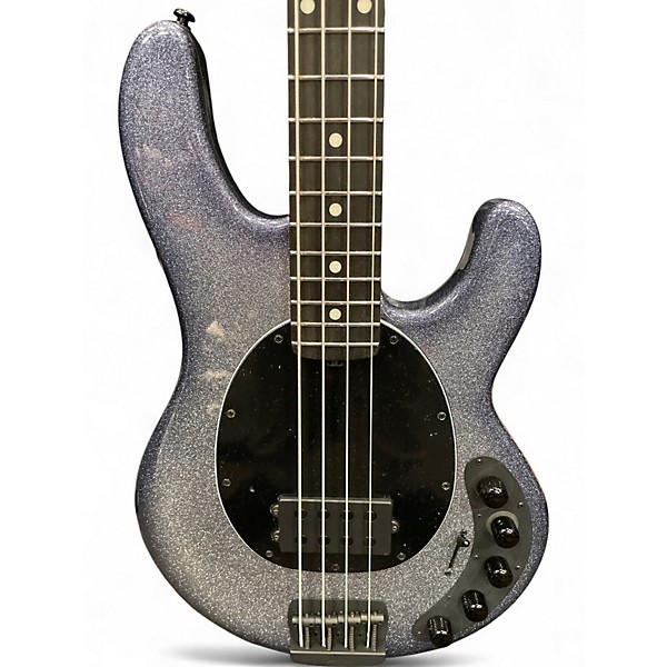 Used Ernie Ball Music Man Dark Ray Starry Night Electric Bass Guitar