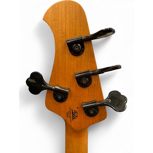 Used Ernie Ball Music Man Dark Ray Starry Night Electric Bass Guitar