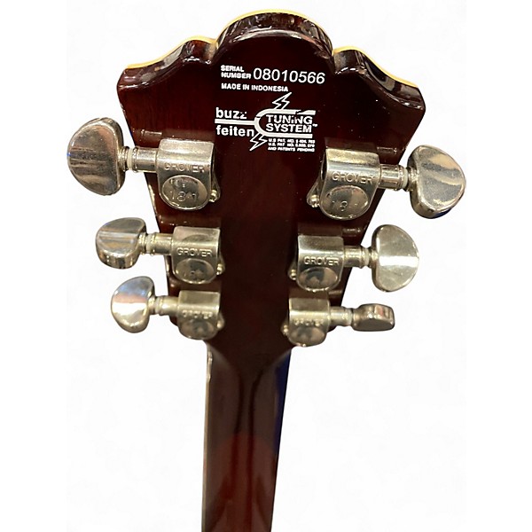 Used Washburn WI66PROG Gold Top Solid Body Electric Guitar