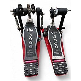 Used DW 5000 Series Double Double Bass Drum Pedal