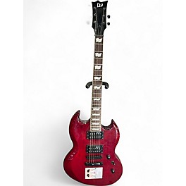 Used ESP LTD Viper 200 Candy Apple Red Solid Body Electric Guitar