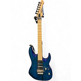 Used Mitchell HD400 Blue Sapphire Solid Body Electric Guitar
