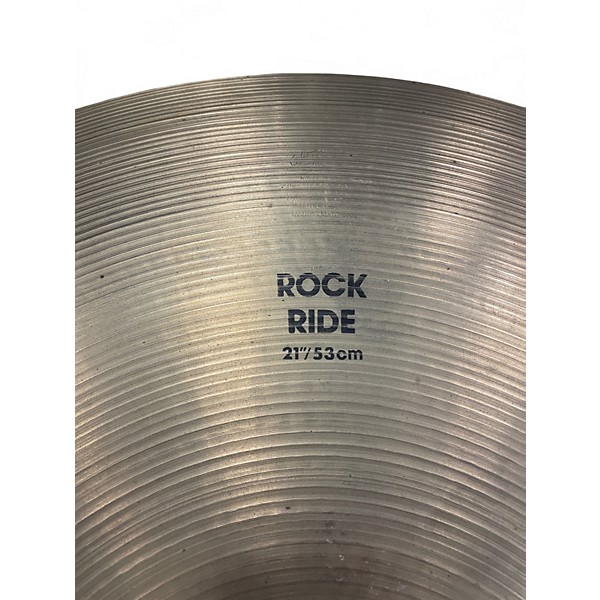 Used Zildjian 21in Rock Ride Cymbal
