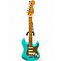 Used Squier 40th Anniversary Stratocaster Teal Solid Body Electric Guitar thumbnail