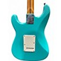 Used Squier 40th Anniversary Stratocaster Teal Solid Body Electric Guitar