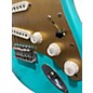 Used Squier 40th Anniversary Stratocaster Teal Solid Body Electric Guitar