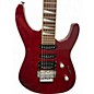Used Jackson DK2 Dinky Made in Japan transparent red Solid Body Electric Guitar