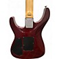 Used Jackson DK2 Dinky Made in Japan transparent red Solid Body Electric Guitar