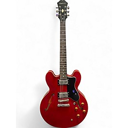Used Epiphone Dot Cherry Hollow Body Electric Guitar