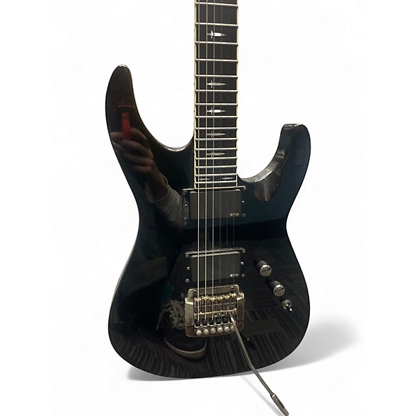 Used ESP LTD JH600 Jeff Hanneman Signature Black Solid Body Electric Guitar
