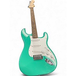 Used Squier Bullet Stratocaster Seafoam Green Solid Body Electric Guitar