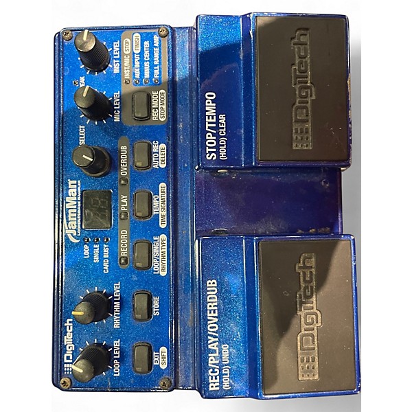 Used DigiTech JamMan Looper / Phrase Sampler Pedal