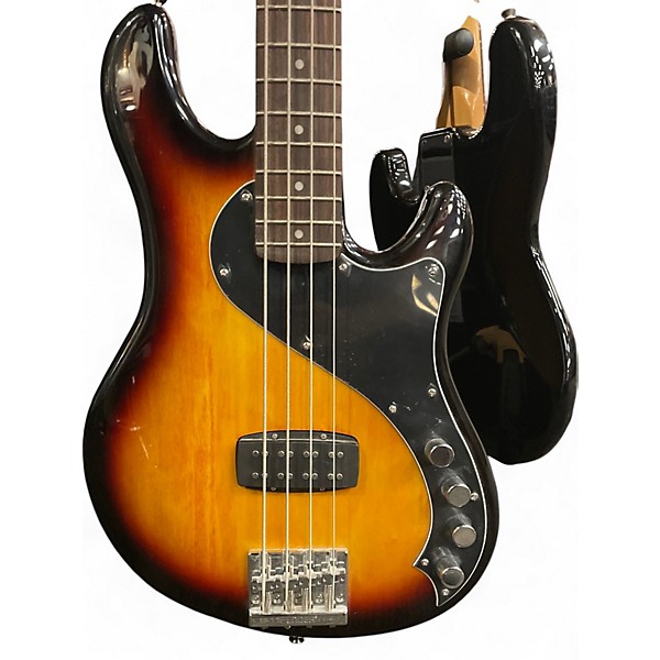 Used Squier DIMENSION BASS 3 Color Sunburst Electric Bass Guitar