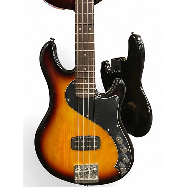 Used Squier DIMENSION BASS 3 Color Sunburst Electric Bass Guitar