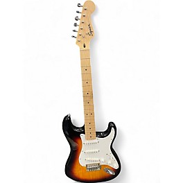 Used Squier Bullet Stratocaster 2 Color Sunburst Solid Body Electric Guitar