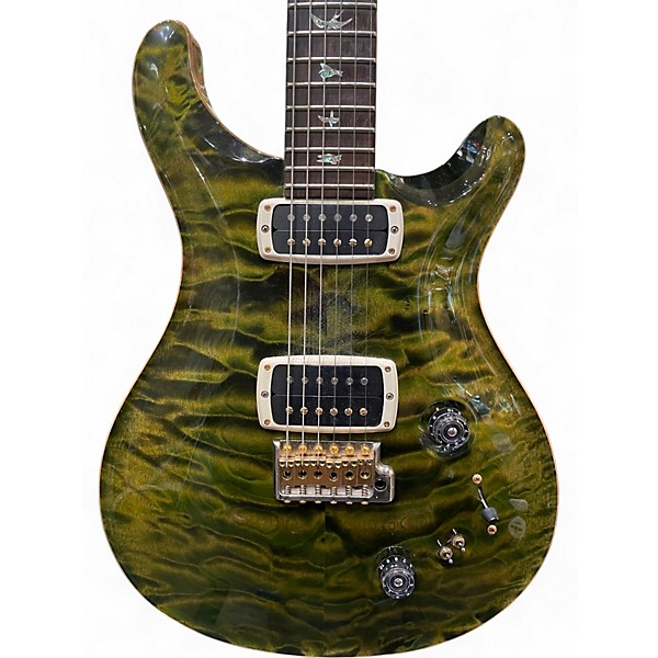 Used PRS QUILTED ARTIST PACKAGE Trans Green QUILT Solid Body Electric Guitar