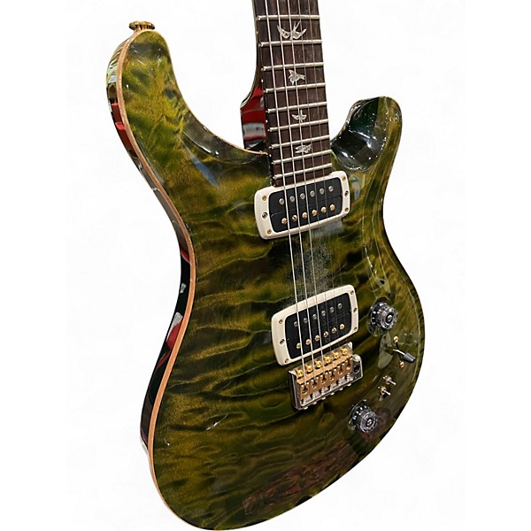 Used PRS QUILTED ARTIST PACKAGE Trans Green QUILT Solid Body Electric Guitar