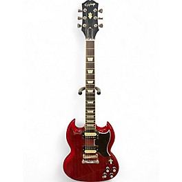 Used Epiphone SG cherry red Solid Body Electric Guitar