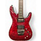 Used Schecter Guitar Research Hellraiser Solo 6 red Solid Body Electric Guitar