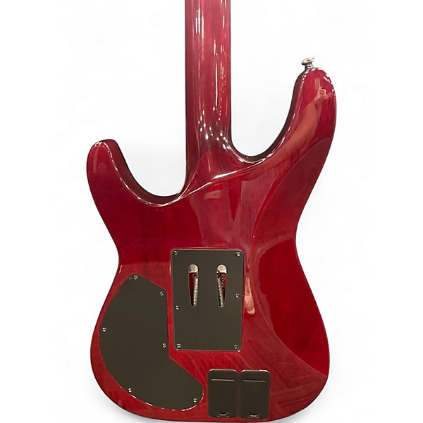 Used Schecter Guitar Research Hellraiser Solo 6 red Solid Body Electric Guitar