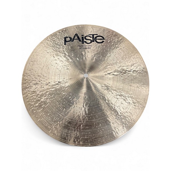 Used Paiste 16in Signature Prototype Crash Cymbal