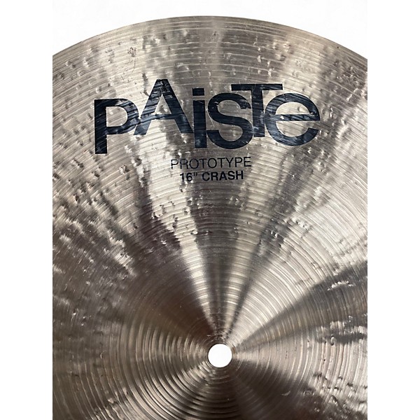 Used Paiste 16in Signature Prototype Crash Cymbal