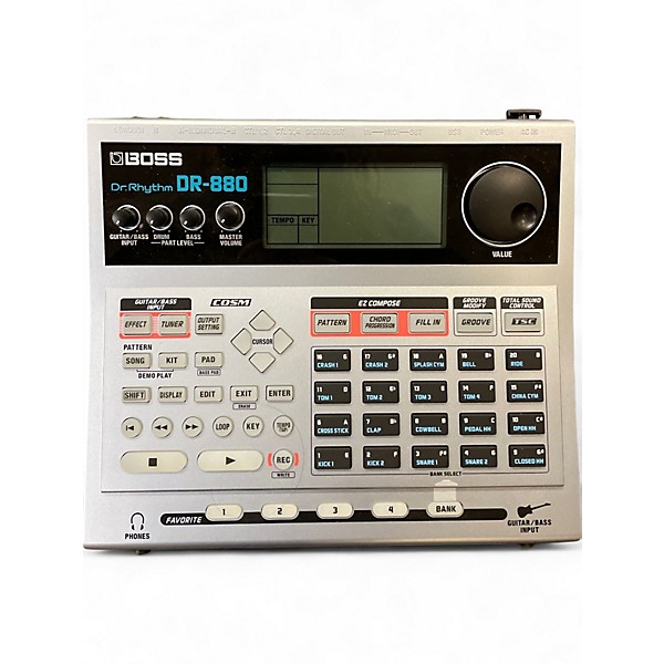 Used BOSS DR880 Dr Rythym Drum Machine