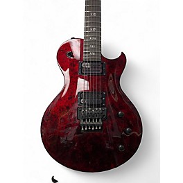 Used Schecter Guitar Research Solo II Apocalypse FR Reign Red Solid Body Electric Guitar