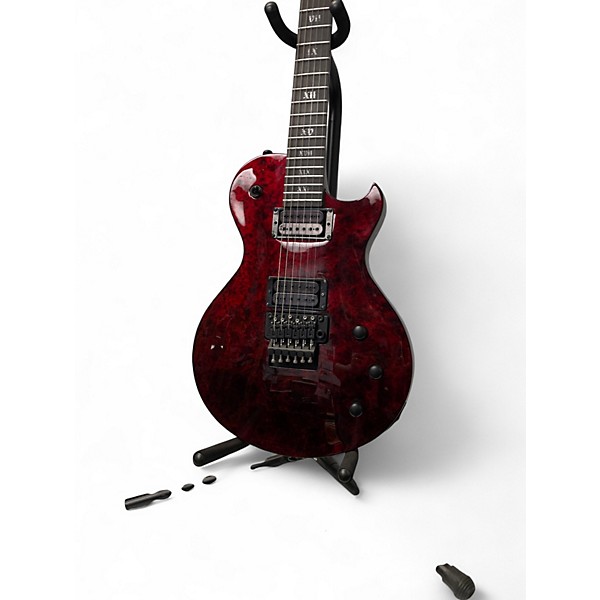 ギター SCHECTER Solo-II FR Apocalypse Red Reign Schecter Solo-II FR Apocalypse Left Handed Electric Guitar