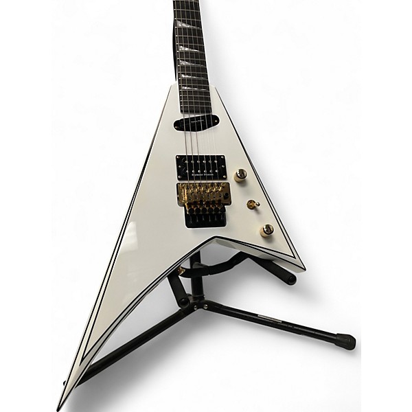 Used Jackson  RR24HS White Solid Body Electric Guitar