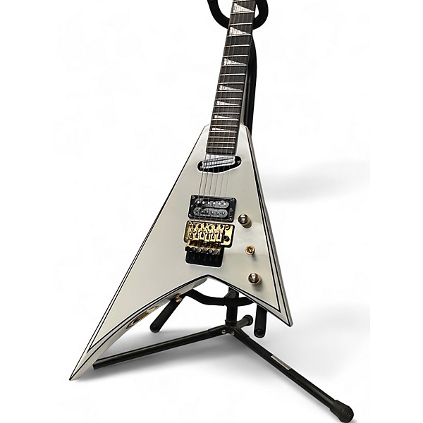 Used Jackson  RR24HS White Solid Body Electric Guitar