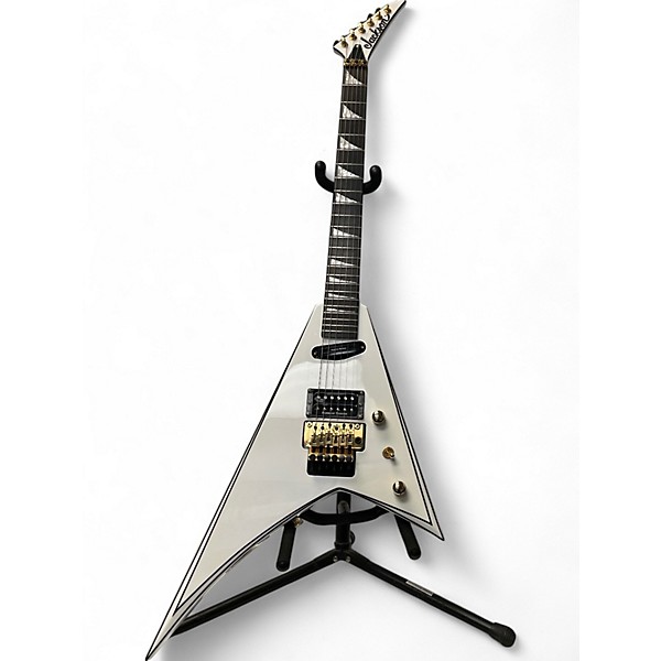 Used Jackson  RR24HS White Solid Body Electric Guitar